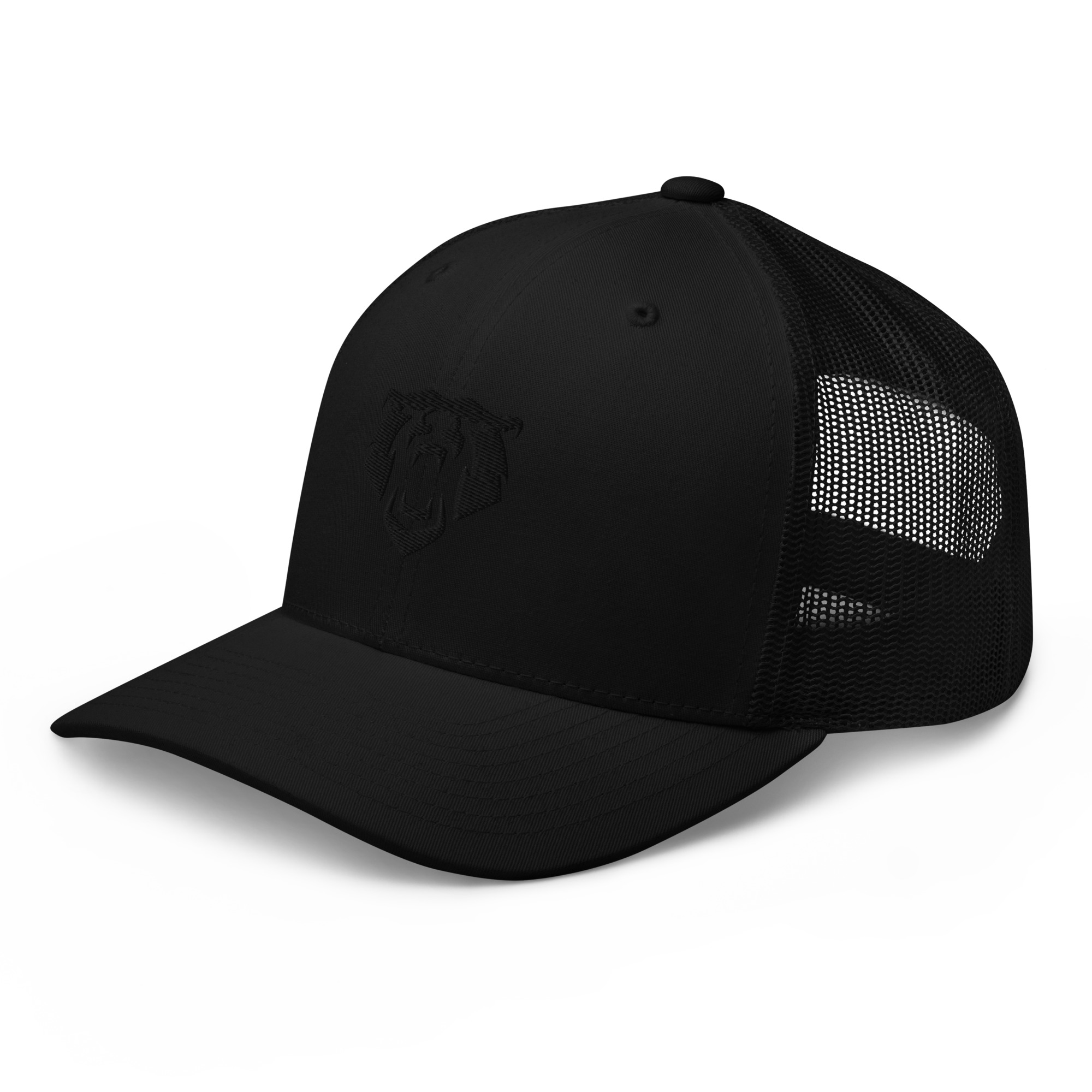 Girzzly Black & Mesh Black | Black Logo
